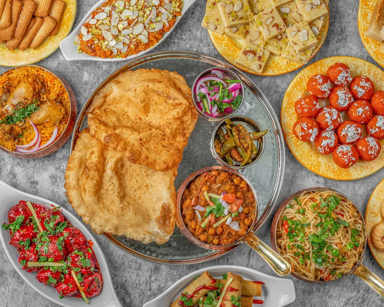 Authentic Indian cuisine at Silver Spoon Restaurant Sweets & Bakery - Best Indian restaurant in Edmonton, AB